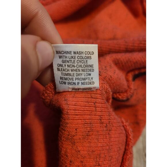 Silverwear medium womens vneck static orange hooded sweater - Picture 5 of 8